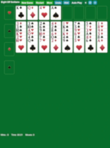 Eight Off Solitär starten