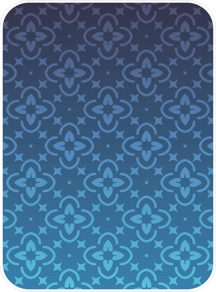 Blaue Rückseite