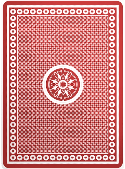 Rote Rückseite
